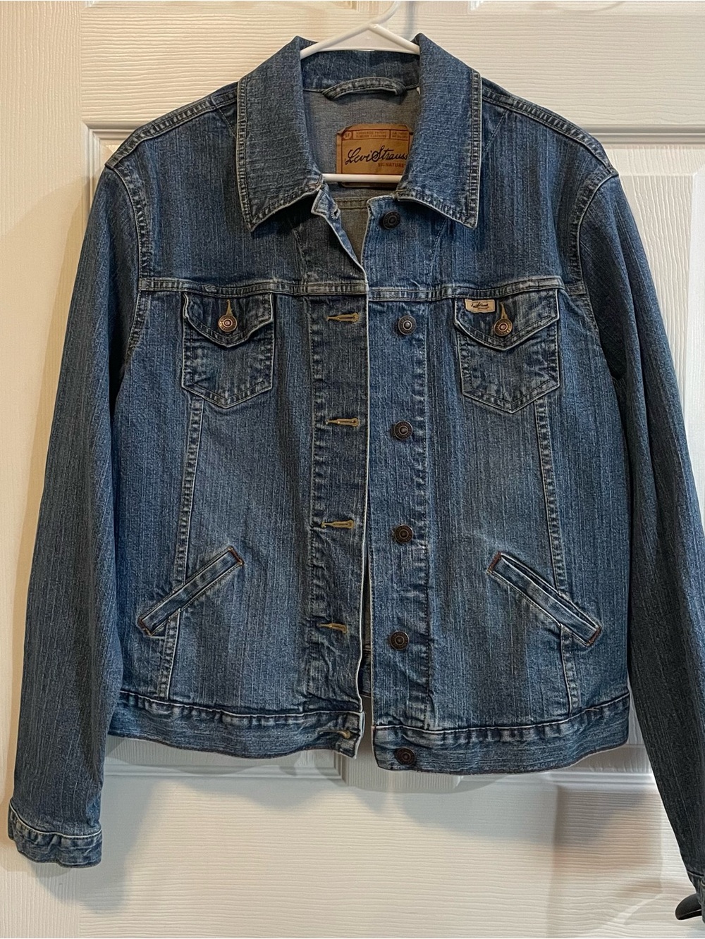 Levi Strauss Signature Fitted Denim Jacket Large